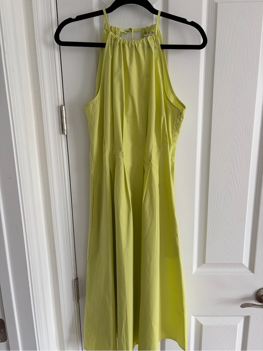 Banana Republic Lime Green Halter Maxi Dress